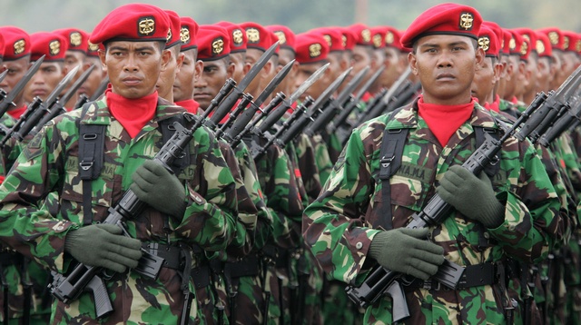 Indonesian special army force (KOPASSUS) have committed widespread human rights abuses in West Papua