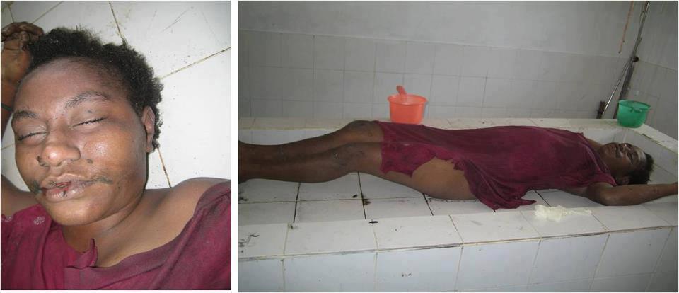 Jeny Badi, an 18 year old Papuan student who was gang raped by the Indonesian military and then shot dead. July 2012