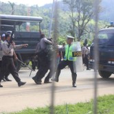 West Papuan arrested for peaceuflly demonstrating in Port Numbay
