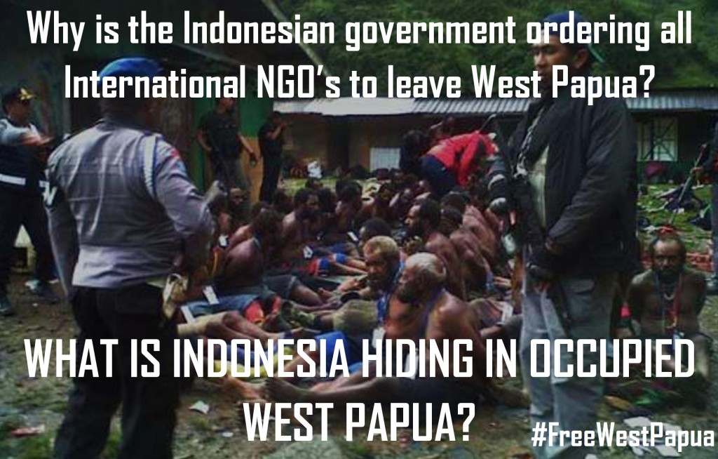 What is Indonesia hiding in occupied West Papua