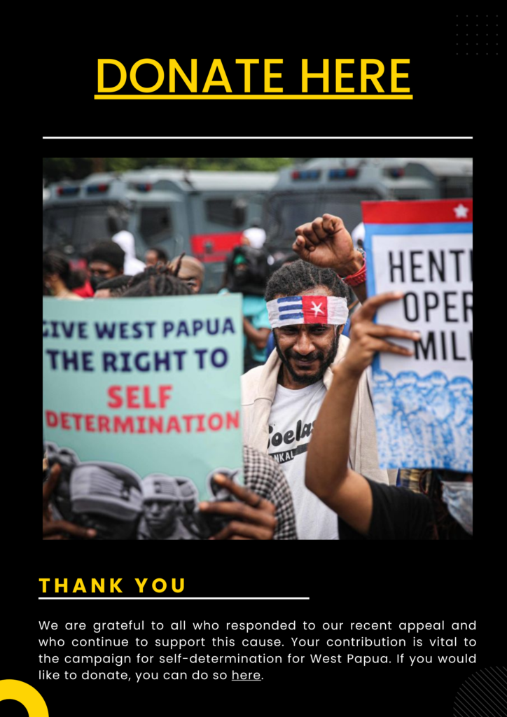 October 2022 Newsletter Free West Papua Campaign